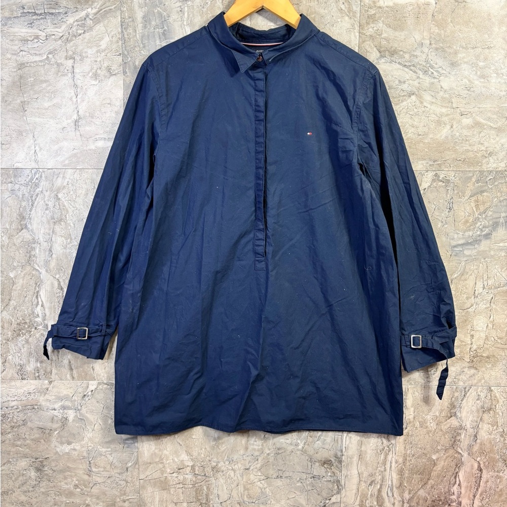 Tommy Hilfiger Dark Blue Shirt Jacket